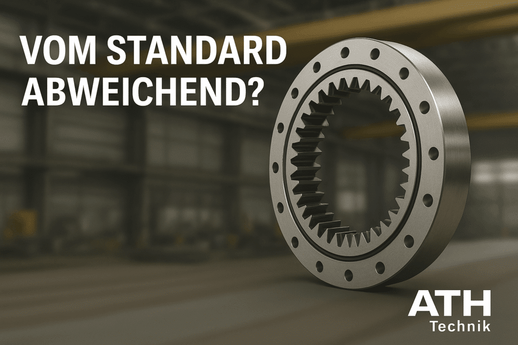 Vom Standard abweichend? Warum maßgeschneiderte Großwälzlager heute entscheidend sind