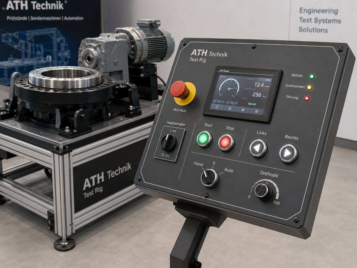Beispiel einer kundenspezifischen Steuerung von ATH Technik
